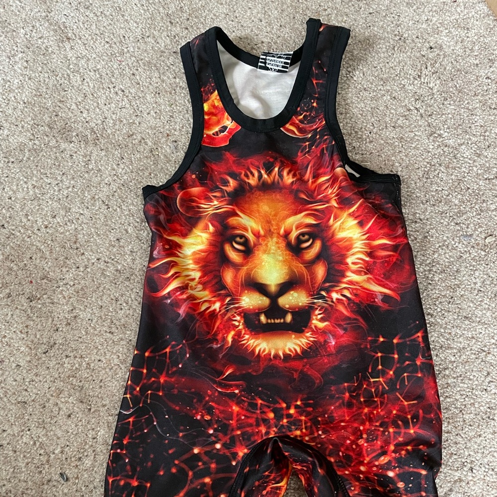 Youth wrestling singlet size 2xsmall